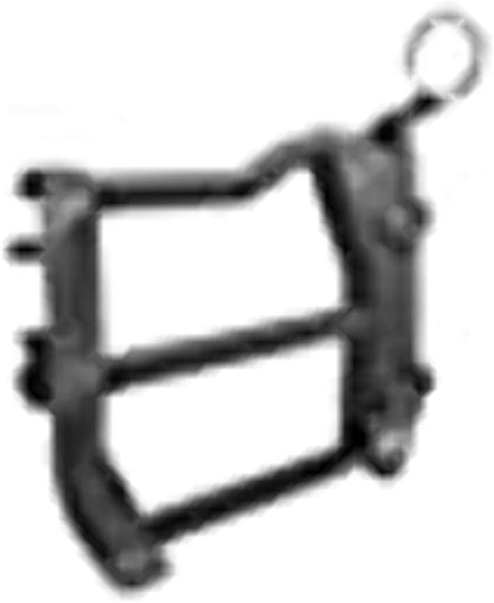 Go Rhino Trailline Tube Doors - Front | Mild Steel, Textured Black | 572601 | Fits 2018 - 2024 Jeep Wrangler JL, JLU, & Gladiator JT 2-Door or 4-Door