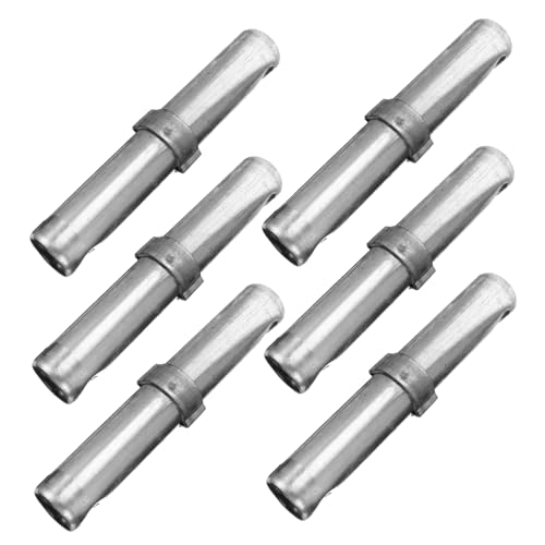 Operitacx 6 Piezas Pasadores Acoplamiento Andamios Galvanizados Resistentes Para Conexiones Varillas Conectoras Diámetro Accesorios Construcción
