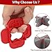 Deck Spacers - 6-Piece Set with 4 Thickness Sizes for Accurate Board Alignment On Basement, Garage, Balcony, Lawn, and Backyard Projects | Decking Board Spacers | Hardwood Decking Tool