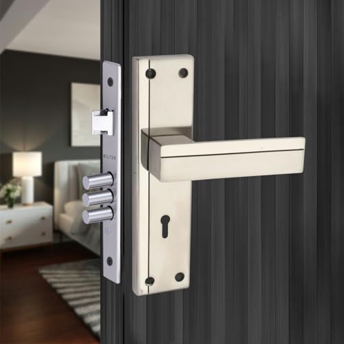 Image of MILTON 8 INCH Stainless Steel Mortise Lock Set - MSS - BEKO - 8