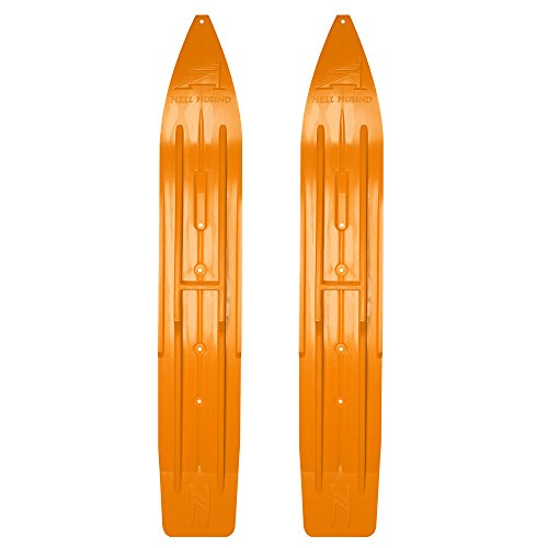 Pair of Orange Crush Slydog Hell Hound 7-1/4