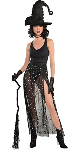 Amscan Black Crinkle Witch Hat | One Size- 1 Pc #TOP1