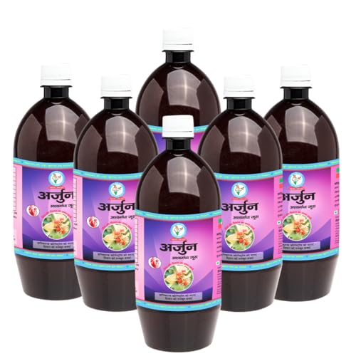 Image of Bharat Gram Udyog Arjun Ashwagandha Ras (Pack of 6)