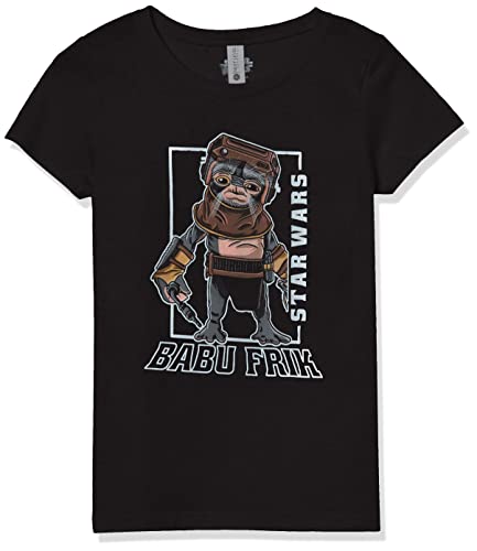 T-shirt Star Wars Babu Frik ado fille vêtement noir XL