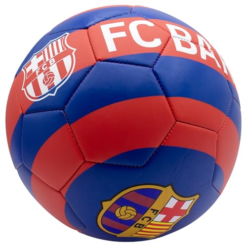 Maccabi Art FC Barcelona Size 5 Soccer Ball Blue & Red