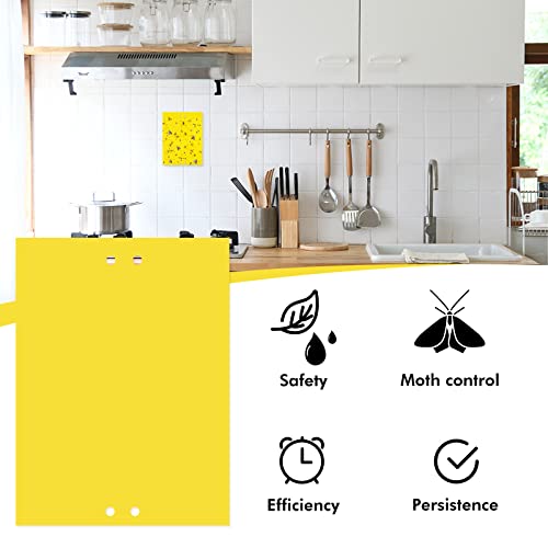 Stingmon trap Lebensmittelmotten Falle 12 Stück Schlupfwespen gegen Lebensmittelmotten Bekämpfen Lebensmittel Mottenfallen Mottenschutz Mittel gegen Lebensmittelmotten – Bild 4