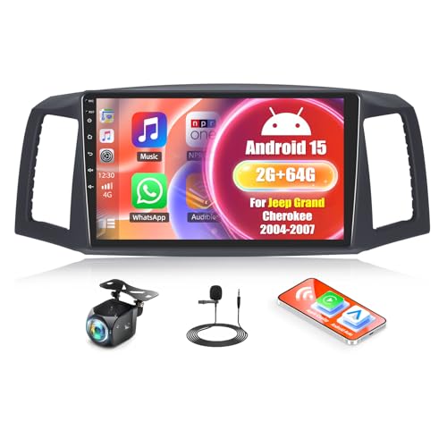 2G+64G Android 13 Car Stereo for Jeep Grand Cherokee 2004-2007