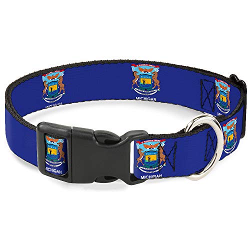 Collier pour chien Buckle-Down anti-fugue réglable de 21,6 à 30,5 cm avec boucle sécurisée - 2