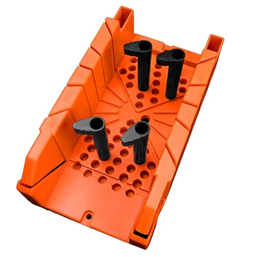 Sierra ingletadora manual - Pequeña caja de ingletes | Caja de almacenamiento ajustable de 45 grados multifunción para carpinteros carpinteros