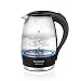 Produktbild Taurus Aroa Glass - Wasserkocher (1,7 l, 2200 W, Schwarz, Transparent, Glas, Edelstahl, Wasserstandsanzeige, Filterung)