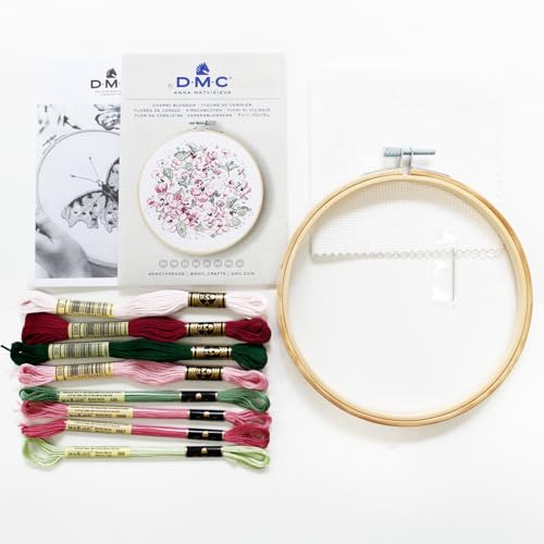 Image of DMC Cherry Blossom - Medium Cross Stitch Kit