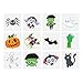 Produktbild Tattoos zum Aufkleben für Halloween (24 Stück) - 1 Packung
