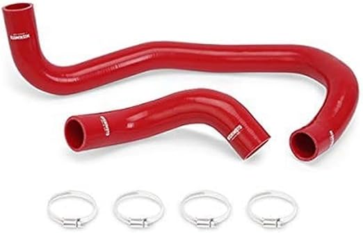 Mishimoto MMHOSE-MOP61-05RD Silicone Radiator Hose Kit Fits Dodge Challenger/Charger 6.1L V8 2006-2010 Red