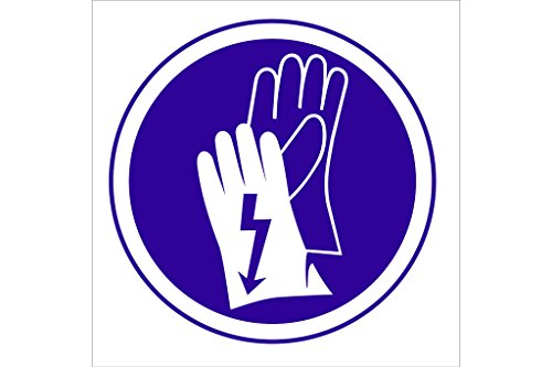 Plimpo Señal Poliestireno 210X210 Obligatorio Guantes Electricos En Oferta Cofan O10Pl210210 Señal Poliestireno, 210 X 210 Mm