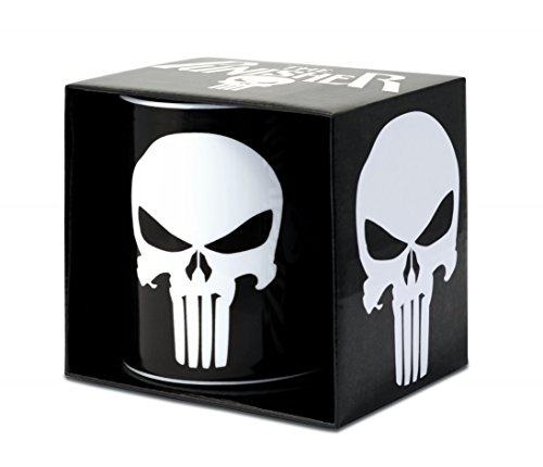 Tazas de Café - OfficeHome Logoshirt El Castigador Taza de Cafe - Punisher - Marvel Comics Taza -...