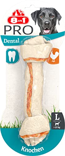 Produktbild von 8in1 Pro Dental Kauknochen L Huhn - 6 x 100 g