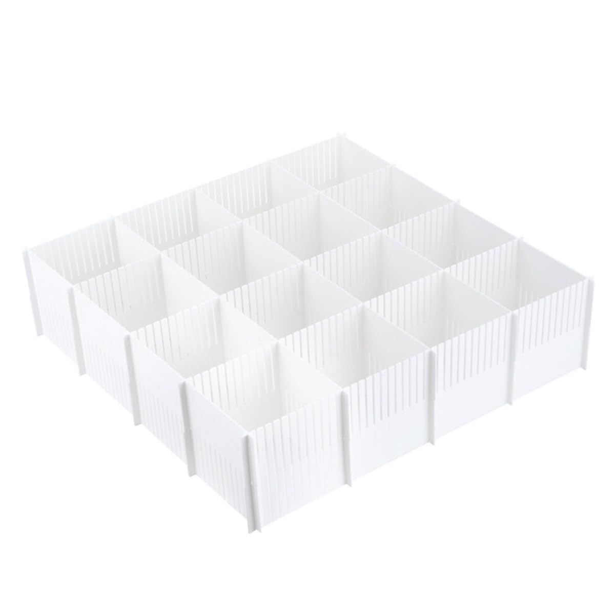 SHINEOFI Divisores de Cajones Hogar 10 Piezas Tablero Divisor Alto 38X11 CM Organizador Multiusos para Clasificar Ropa Interior y Calcetines Separadores Ajustables para Armarios