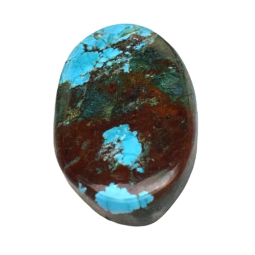 Turquoise naturelle de 28mm pour fabrication de bijoux pendentif et bague