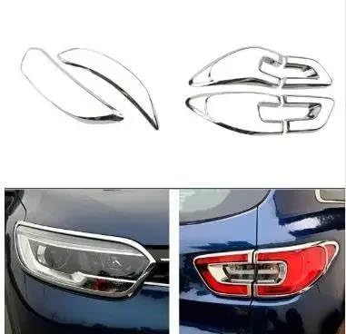 Funda luz trasera para Kadjar evita arañazos con moldura ABS cromada 2