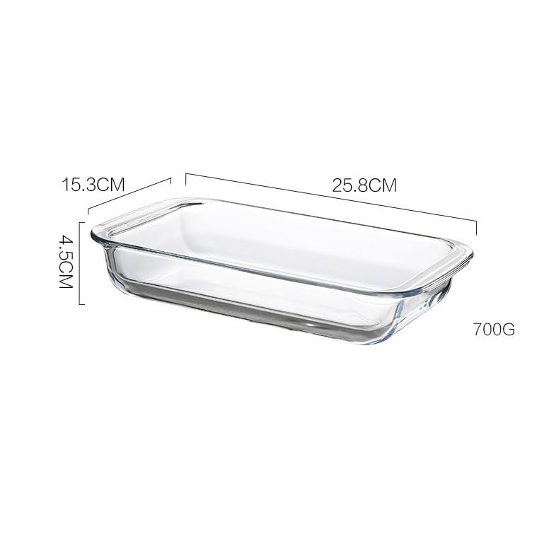 Plat de cuisson en verre, four à micro-ondes, ustensiles spéciaux for la maison Pain(1L)