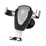 Materiales de alta calidad: Este soporte de teléfono para coche está fabricado con materiales de alta calidad, lo que lo hace resistente y duradero. Su diseño compacto y ligero reduce la presión sobre las rejillas de ventilación, evitando la obstrucción del flujo de aire. El revestimiento de silicona del soporte evita que el teléfono se resbale y se raye, proporcionando una protección adicional