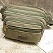 JenNiFer 5-Schichten Männer Leinwand Gürteltasche Reise Lustige Packung Praktische Handtasche Tasche Mode - Armeegrün