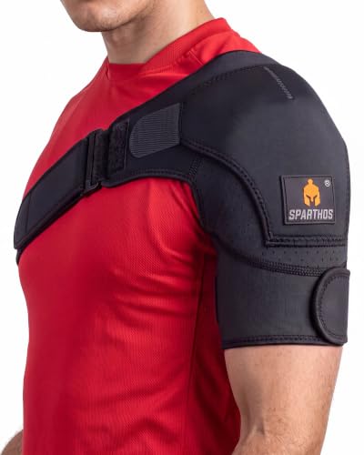 Sparthos Rotator Cuff Shoulder Brace Black