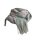Mit schottischem Schottenkaro-Muster, sehr klassisch und cool in der Stadt. Die Farben sind entweder passend oder umgekehrt, Ihr einzigartiger Charme. Der große, übergroße Schal ist vielseitig verwendbar, als Picknick-Matte, Schal, Wickeltuch beim Ausflug oder weiche Decke zu Hause, leicht aber warm. Es gibt Quasten, die diesen Schal niedlicher machen und beim Tragen tragen. Dies ist ein traditioneller Schal, der heute brillant und wunderschön ist.