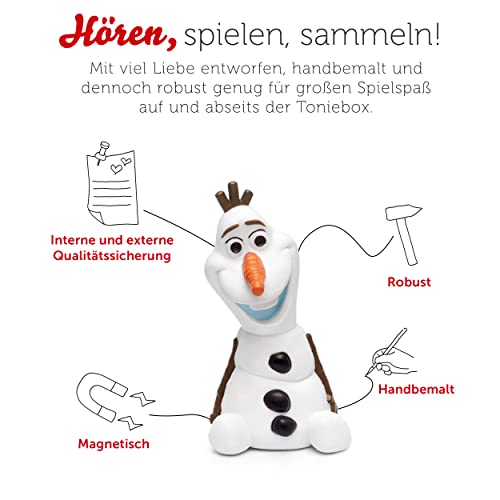 tonies Hörfiguren für Toniebox, Disney Die Eiskönigin – Olaf taut auf, Hörspiel mit Liedern für Kinder ab 4 Jahren… – Bild 4