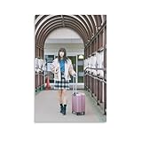 GENERIC 7吉田莉桜俳優のセクシーな油絵ポスターz キャンバスアートポスターとウォールアートピクチャープリントモダンファミリーベッドルーム装飾アンフレームスタイル 24x36インチ(60x90cm)