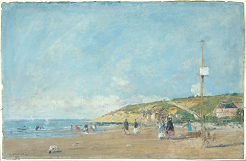 Impression d'art mural mer Eugène Boudin pour salon lumineux