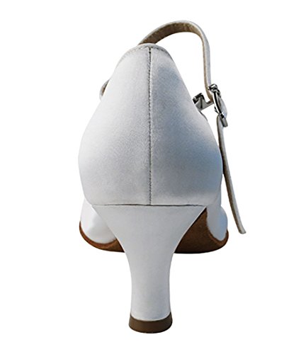 Very Fine Dance Shoes - Ladies Standard, Smooth Ballroom Dance Shoes - SERA5522-2.5-inch Heel and Foldable Brush Bundle4