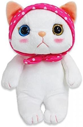 Choo Choo cat Stuffed M Pink Hood