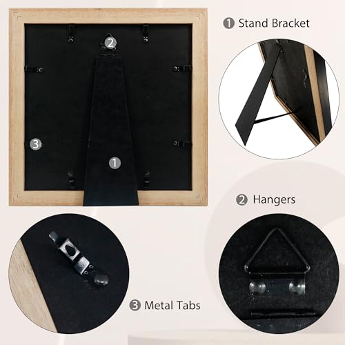 Graduation Picture Frame 5x7 with Tassel Holder, Class of 2025 Shadow Box Graduation Decoration Gift, Mahogany Photo Frame
