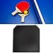 VINGVO Paddle Rubber, Easy Installation Fine Workmanship Elastic Sponge 2.1mm Thickness Stable Control Table Tennis Racket Rubber for Competition Training (Black)