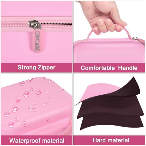Funda rígida para cámara instantánea infantil rosa miniatura 4
