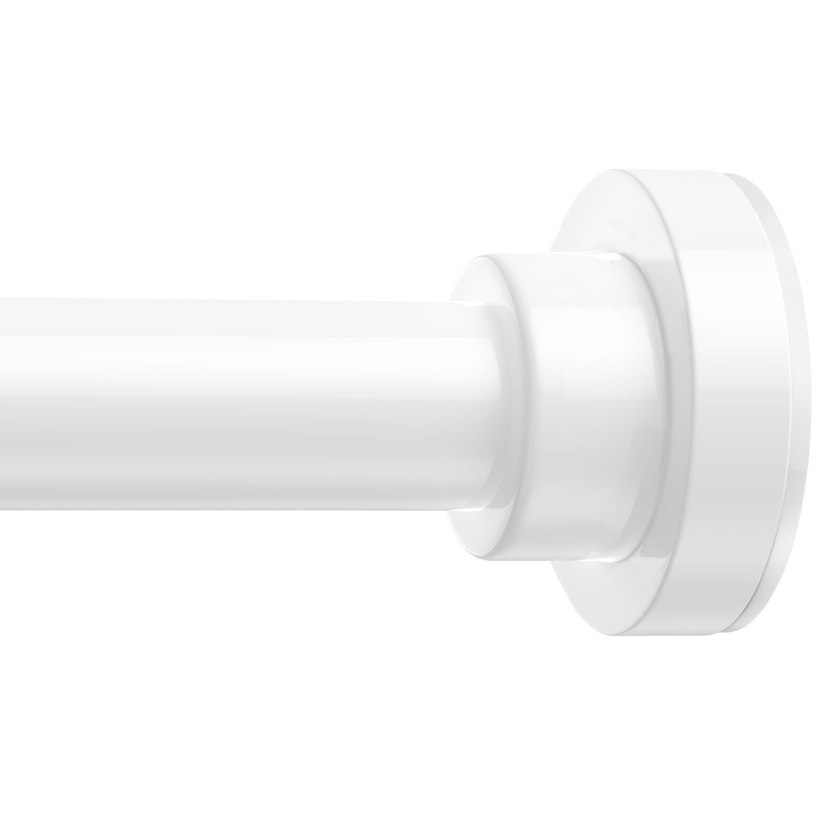 Tringle à rideaux réglable blanche pour placard et fenêtre de salon