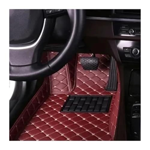 Tapis de sol voiture en cuir pour protéger la moquette de VW Caravelle T6