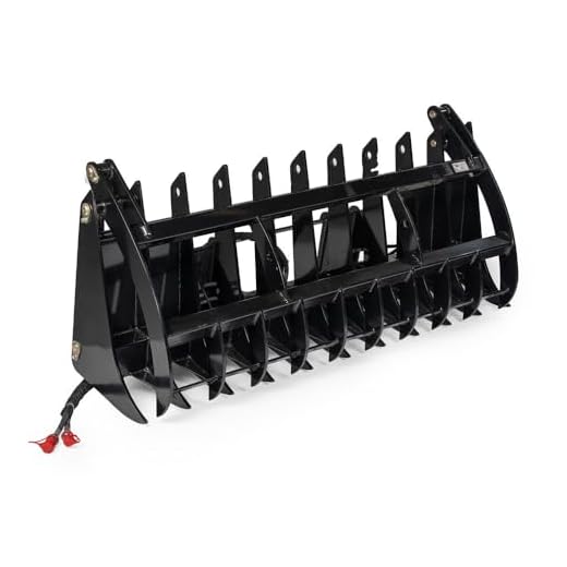 Titan 84" Clamshell Root Grapple Rake