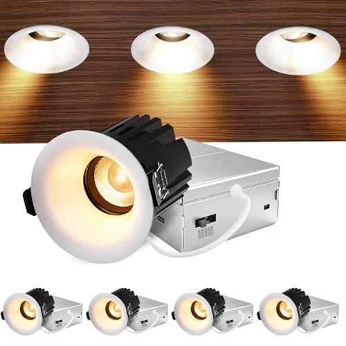 Sublimation 3-Inch Gimbal Recessed Light, 360° Rotatable & 60° Tiltable