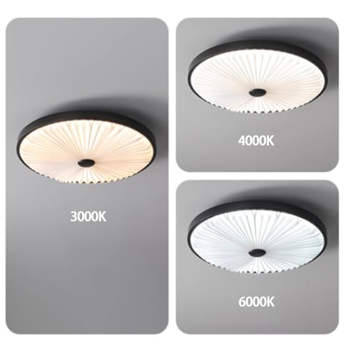 Lampe de plafond dimmable de 2700K à 6500K avec télécommande pour salon