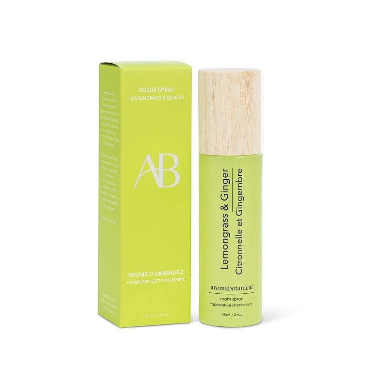 Abbott Collection Room Spray Air Freshener for Home, Lemongrass Ginger Scent (3.4oz)