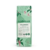 GoodSAM Organic Arabica Ground Coffee, Medium Roast, NON GMO, Direct trade, Vegan, Gluten free, Keto