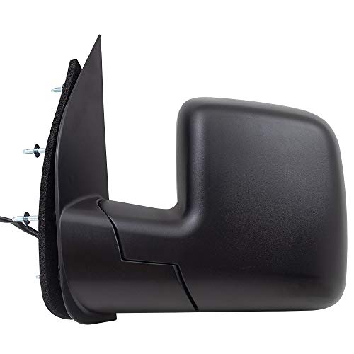 Drivers Power Side View Mirror With Spotter Glass Sail Type Replacement For 2009-2014 E-Series Van Ac2Z 17683 Aa #TOP2
