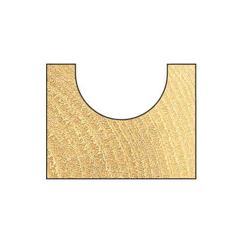 Trend Professional Radius Cutter, 8mm Radius, 1/2 Inch Shank, 16mm Cut Diameter & 19.5mm Cut Length, Tungsten Carbide Tipped - Image 4