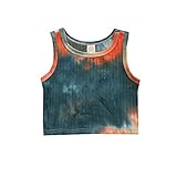 Baby Girls Fashion Tank Top Baby Toddler Girls Tank Top Toddler Baby Boy's Sleeveless Tank Tops (Orange, 4-5 Years)