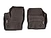 WeatherTech Custom Fit FloorLiners for Lincoln MKC - 1st Row (4710521), Cocoa