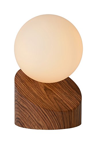 Preisvergleich Produktbild Lucide LEN - Tischlampe - Ø 10 cm - 1xG9 - Holz