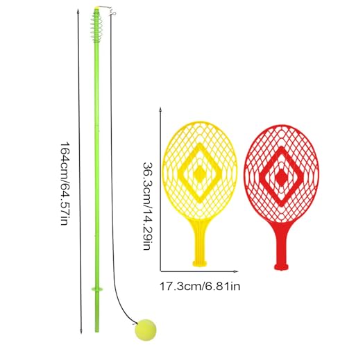 Entraîneur de tennis solo avec base lestée pour amortir le swing