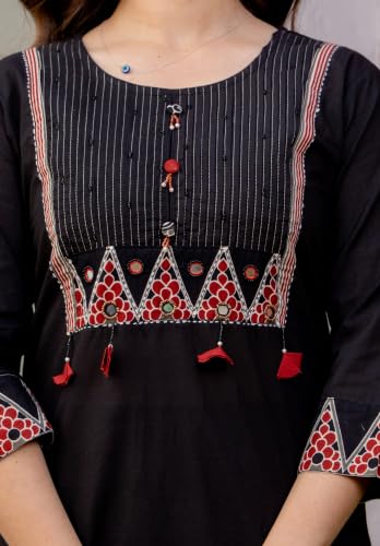 Image of rytras Women Woman's Pure Cotton Straight Kurta Sets with Pant & Dupatta|Kurti Set for Woman|Suit Set for Women Cotton